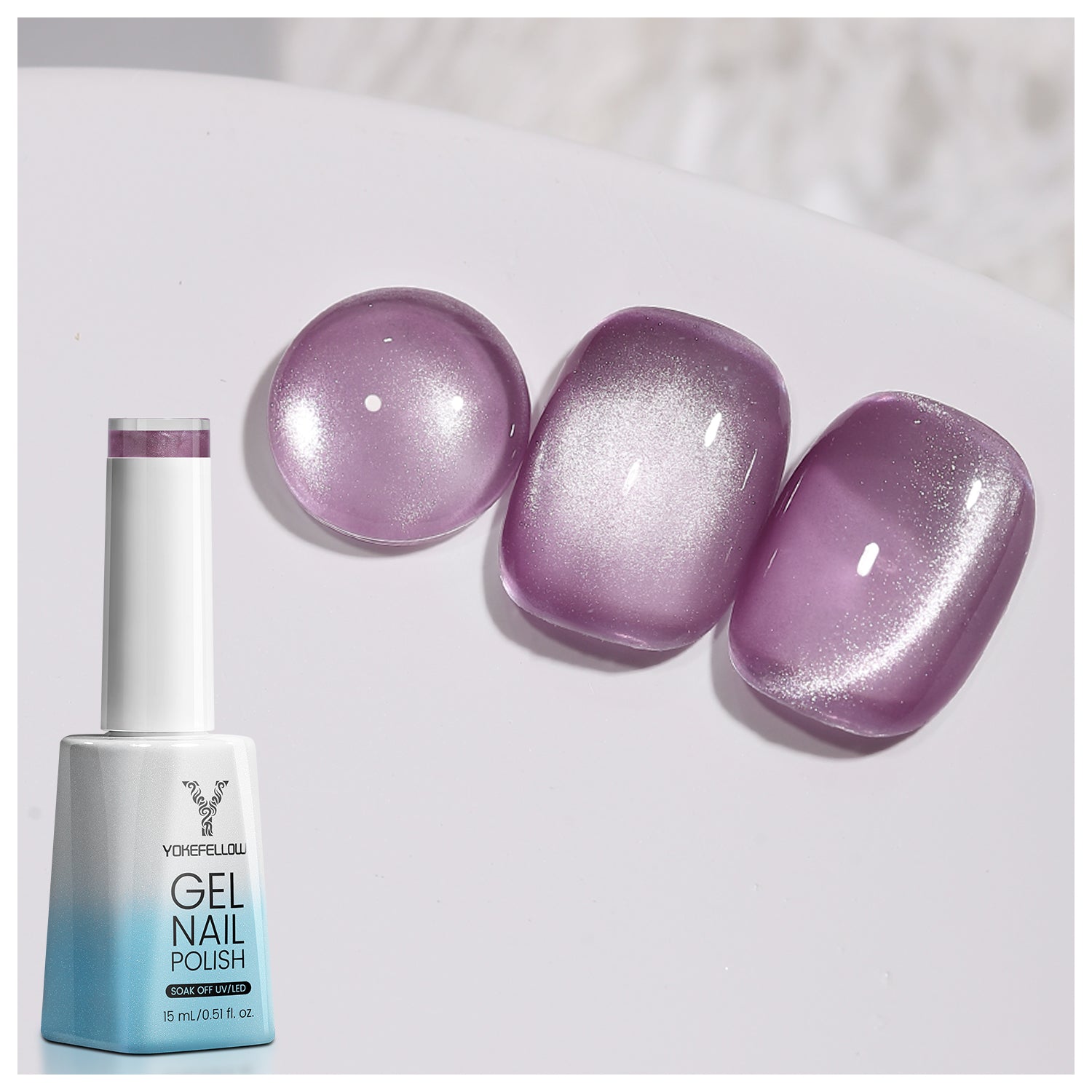 Esmalte de gel magnético de 15 ml para gato - 3718C