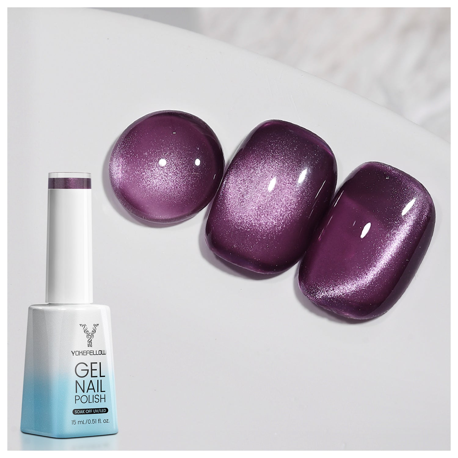 Esmalte de Gel Magnético para Gatos de 15ML-3719C