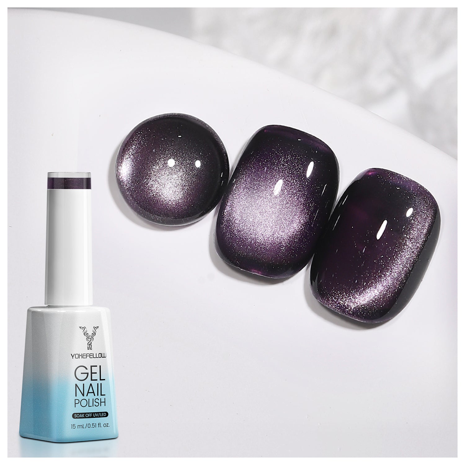 Esmalte en gel magnético para gatos de 15 ml-3720C
