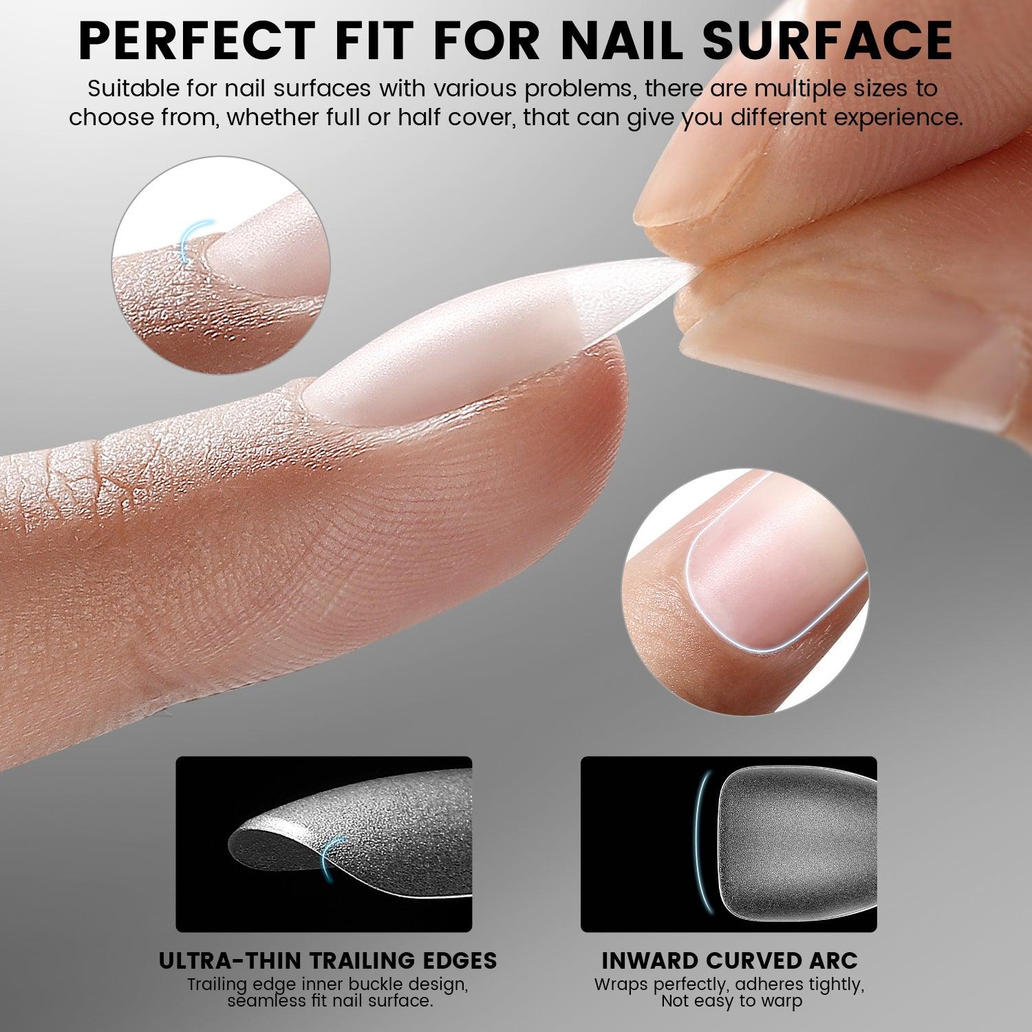 300PCS Soft Gel Nail Tips-YK-QT-33