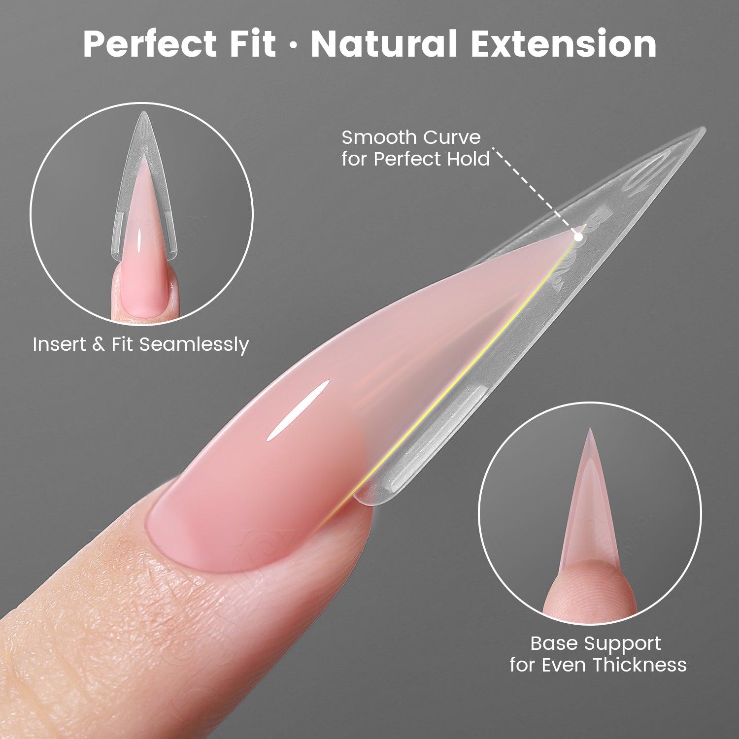Short Stiletto Sandwich Dual Form-IM222