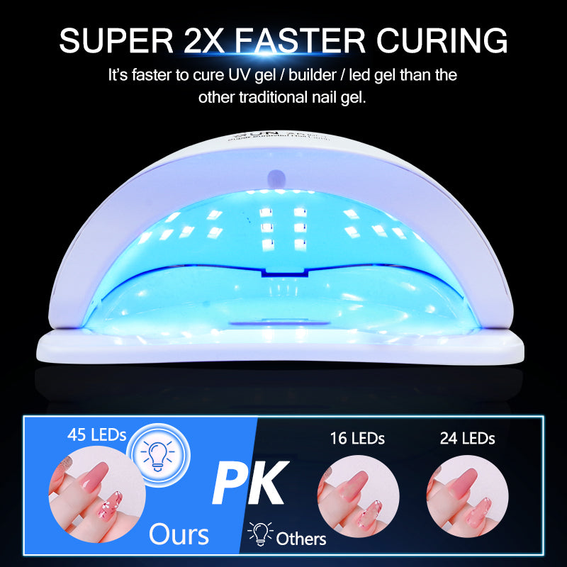 168W Electric Nail Lamp-SUN X5 Max - YokefellowBeauty