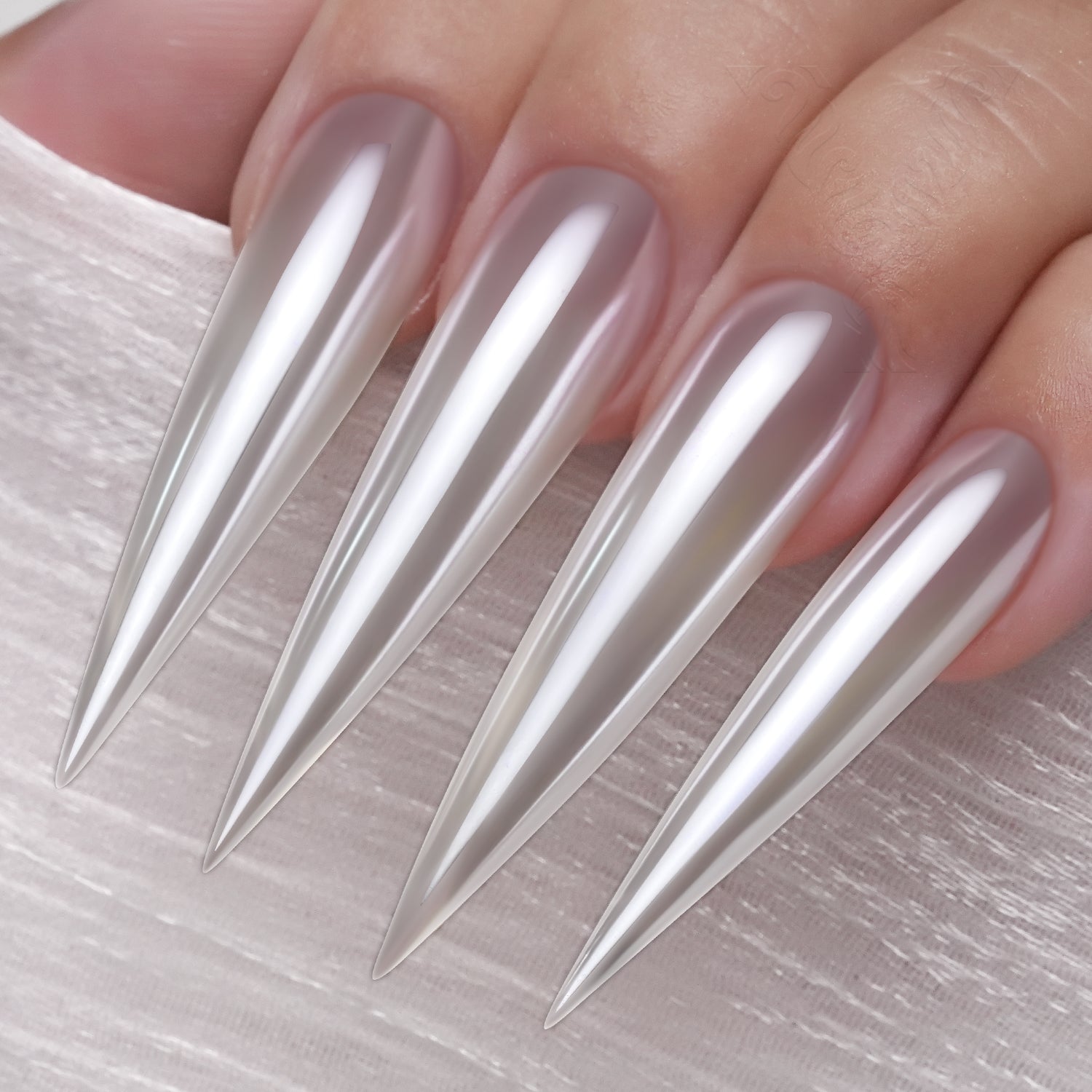 GleamTap Cushion Shell Pearl Chrome Nail Powder 1g-GT213 Shell Pearl