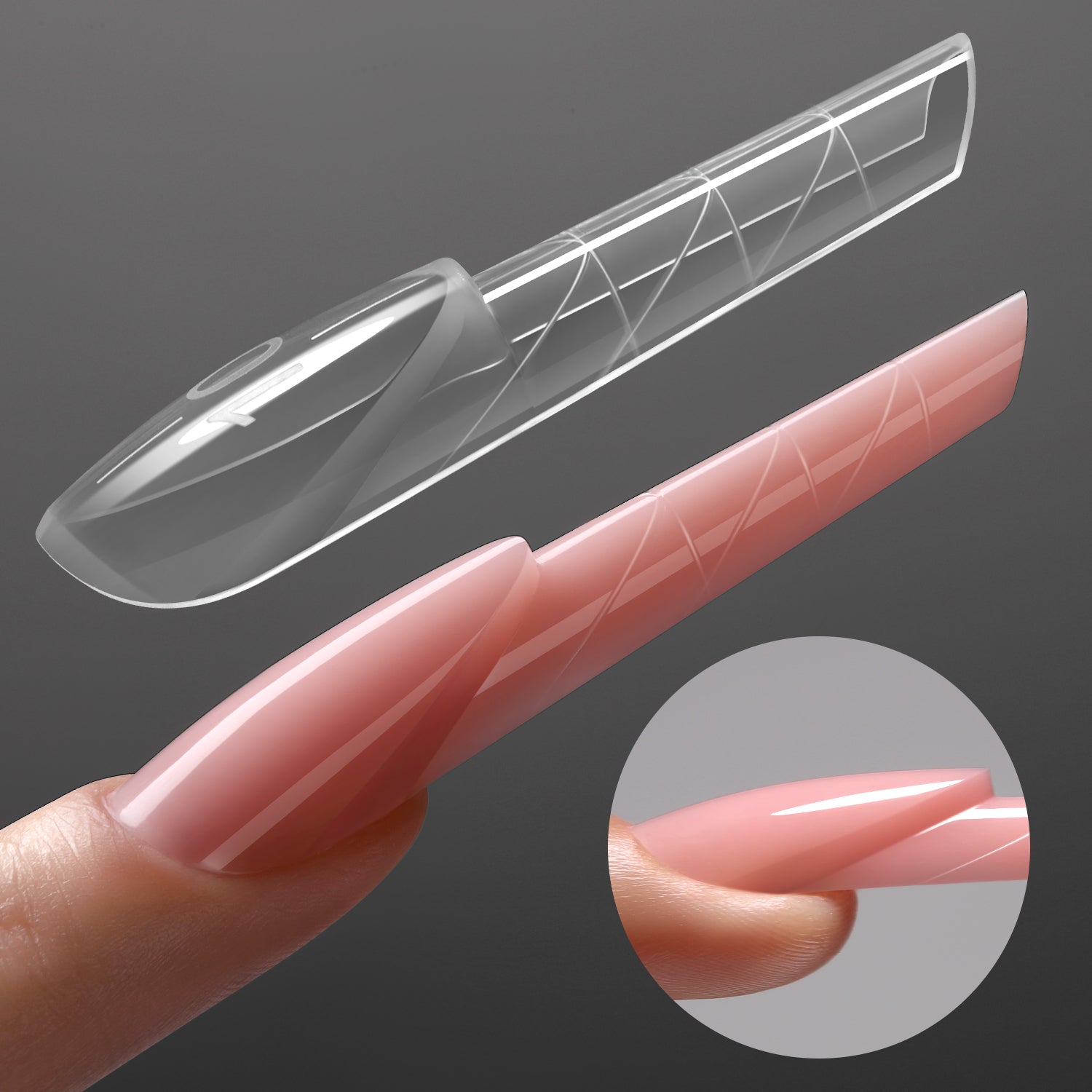 ImMaster IM111 Moldes de uñas francesas dobles 3D