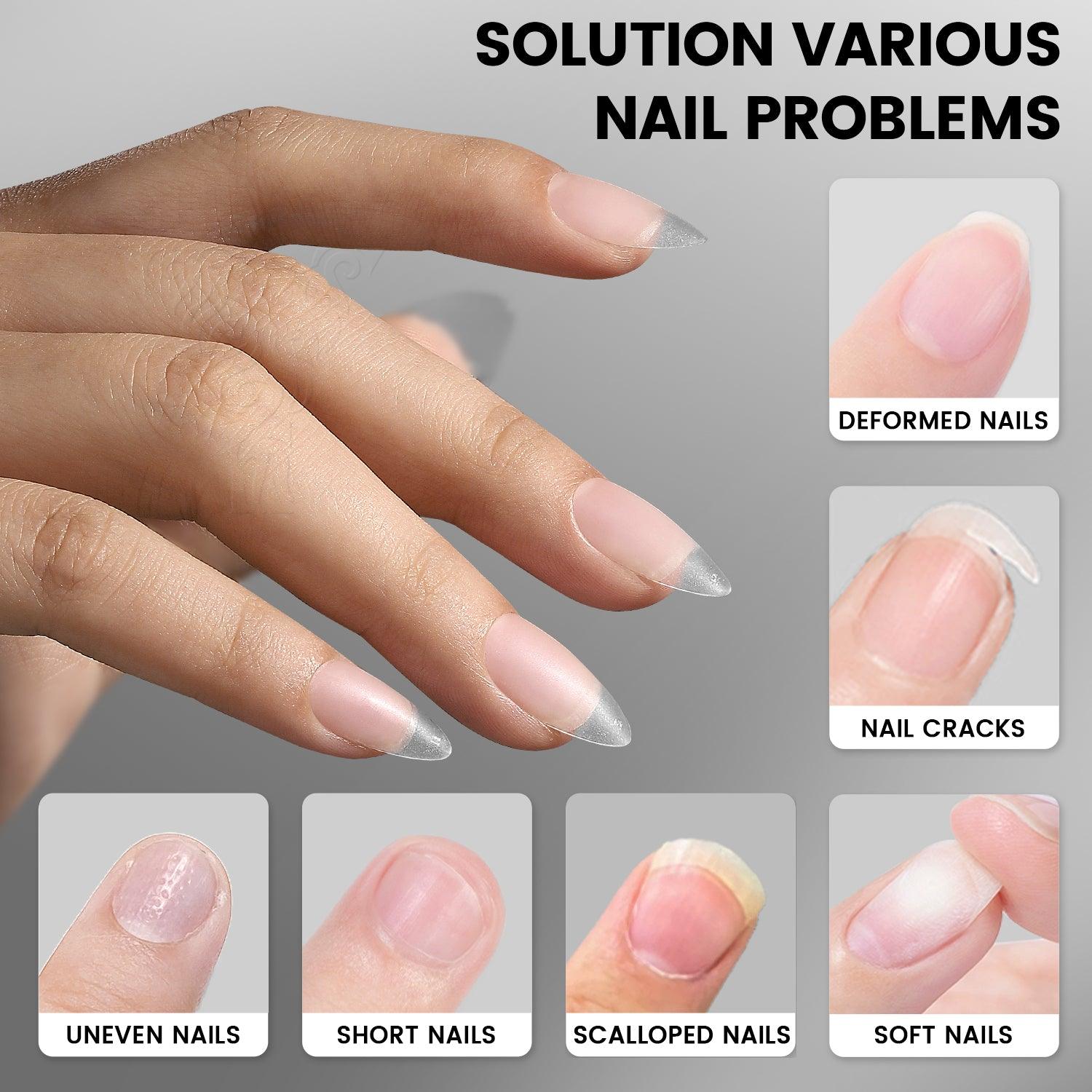 300PCS Soft Gel Nail Tips-YK-QT-33