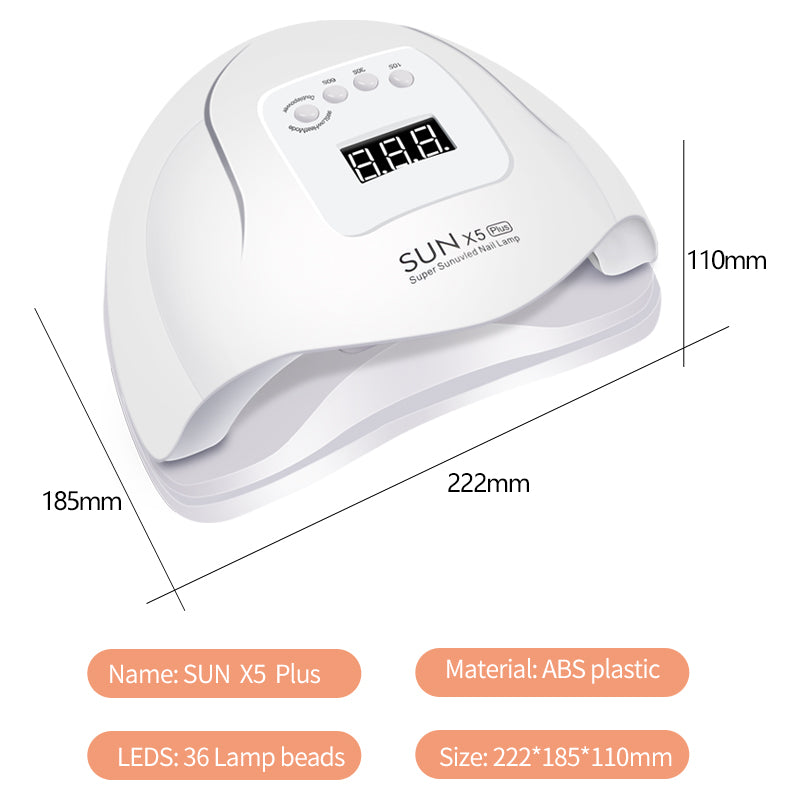 120W Electric Nail Lamp-SUN X5 Plus - YokefellowBeauty