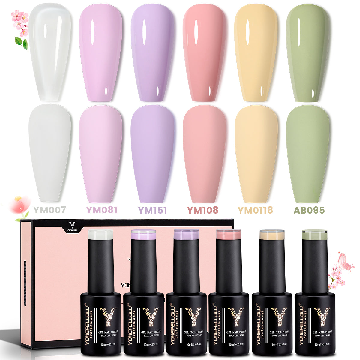 Spring Series-6PCS Gel Polish Set