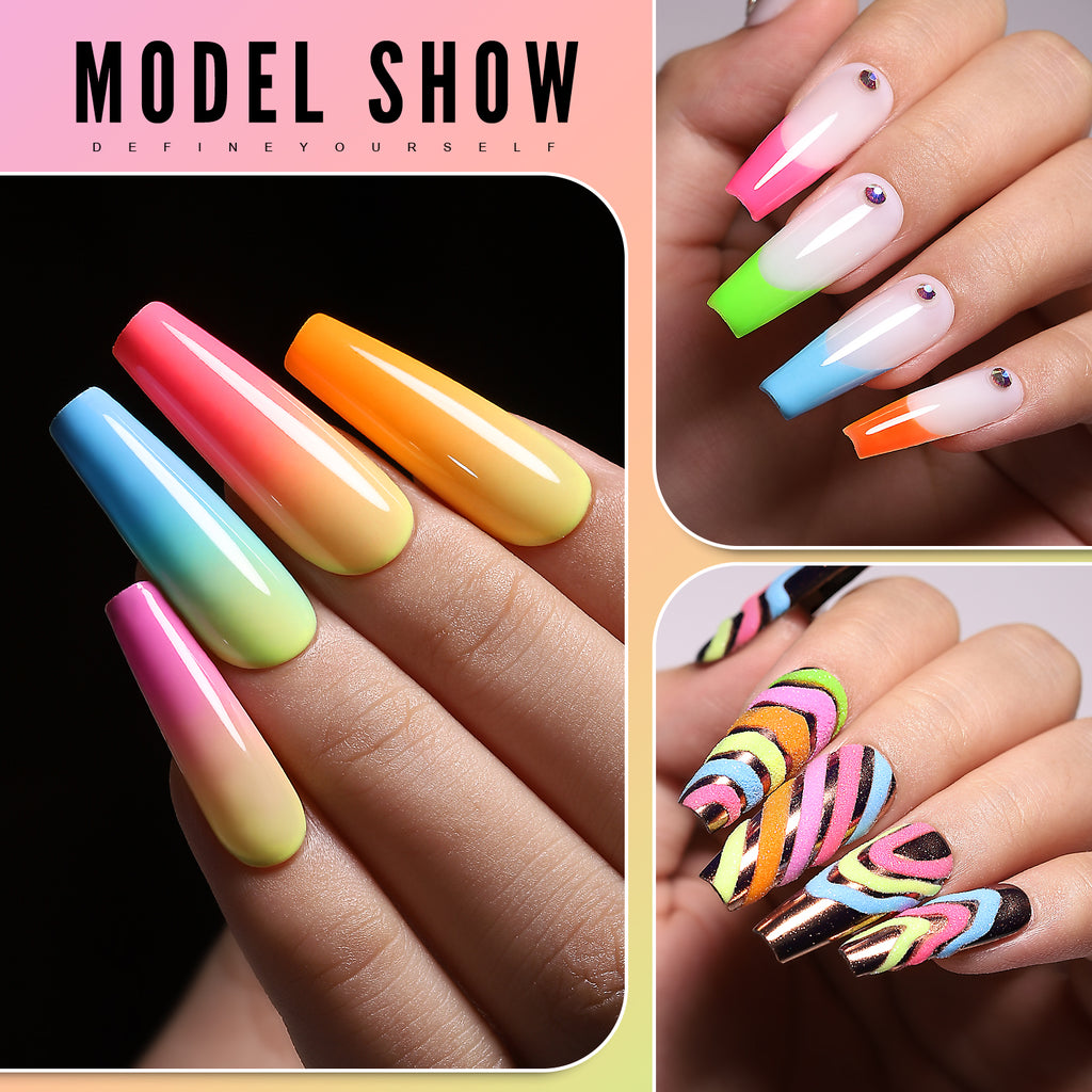 Candy Series-6 Colors Gel Polish Set - YokefellowBeauty