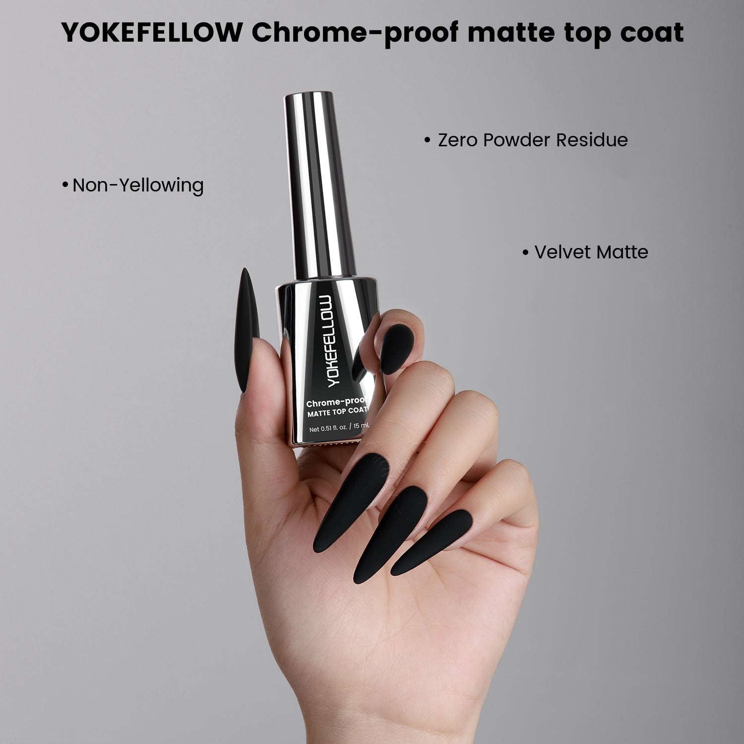 GleamTap Chrome-proof Matte Top Coat