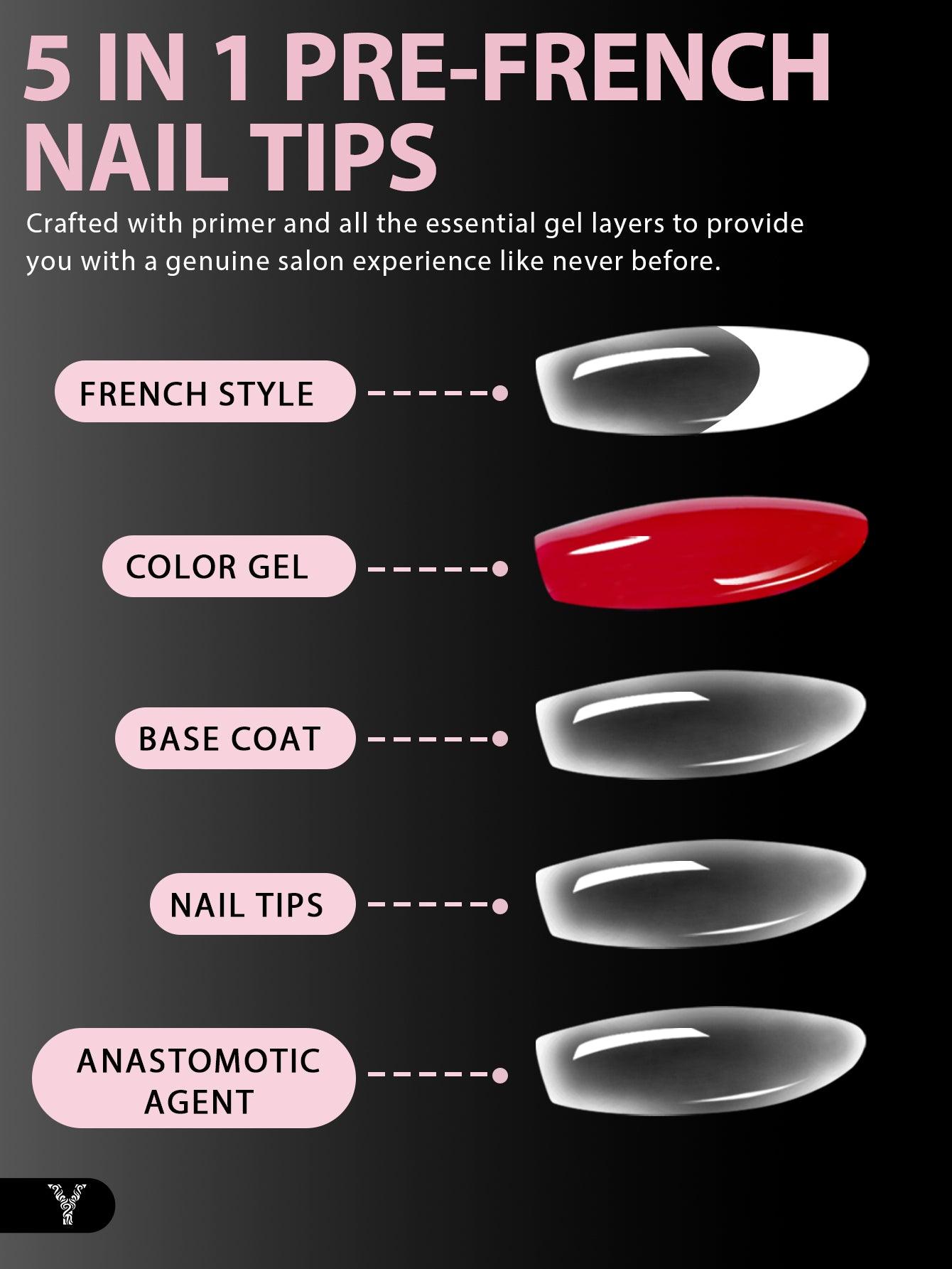 Press On French Nail Tips