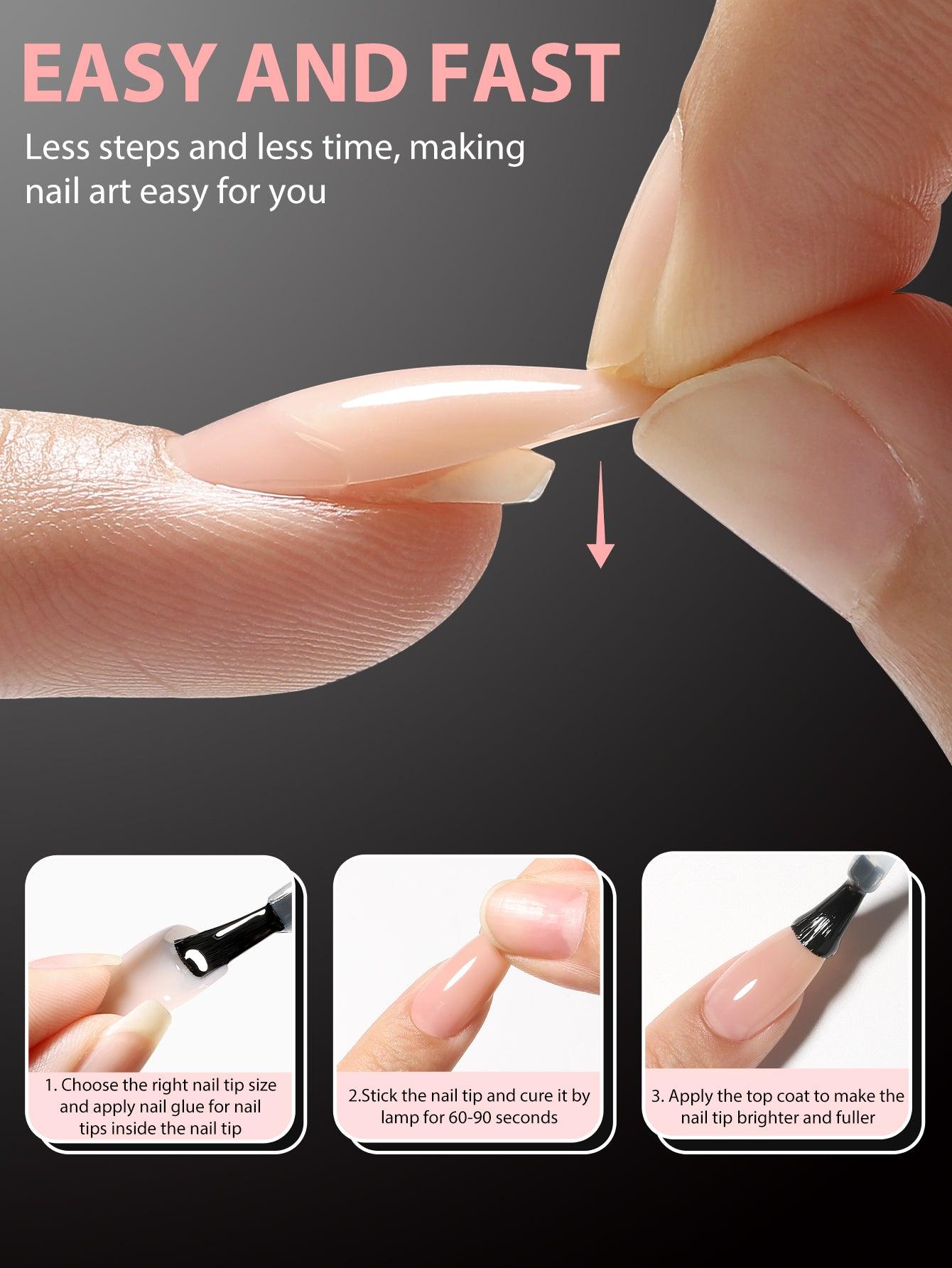 Press On Nail Tips-YK-PP-115-122