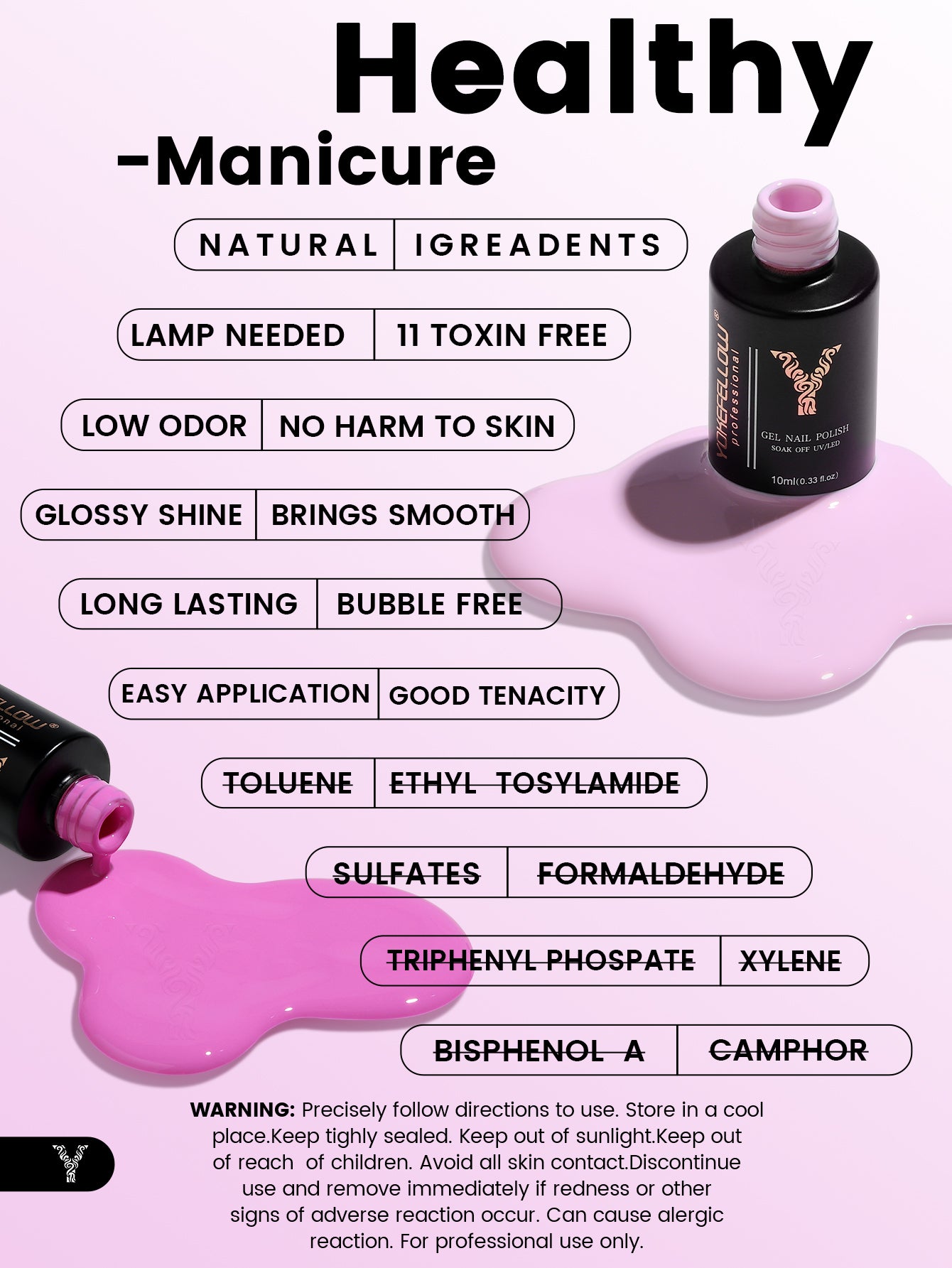 Pink Series-6PCS Gel Polish Set