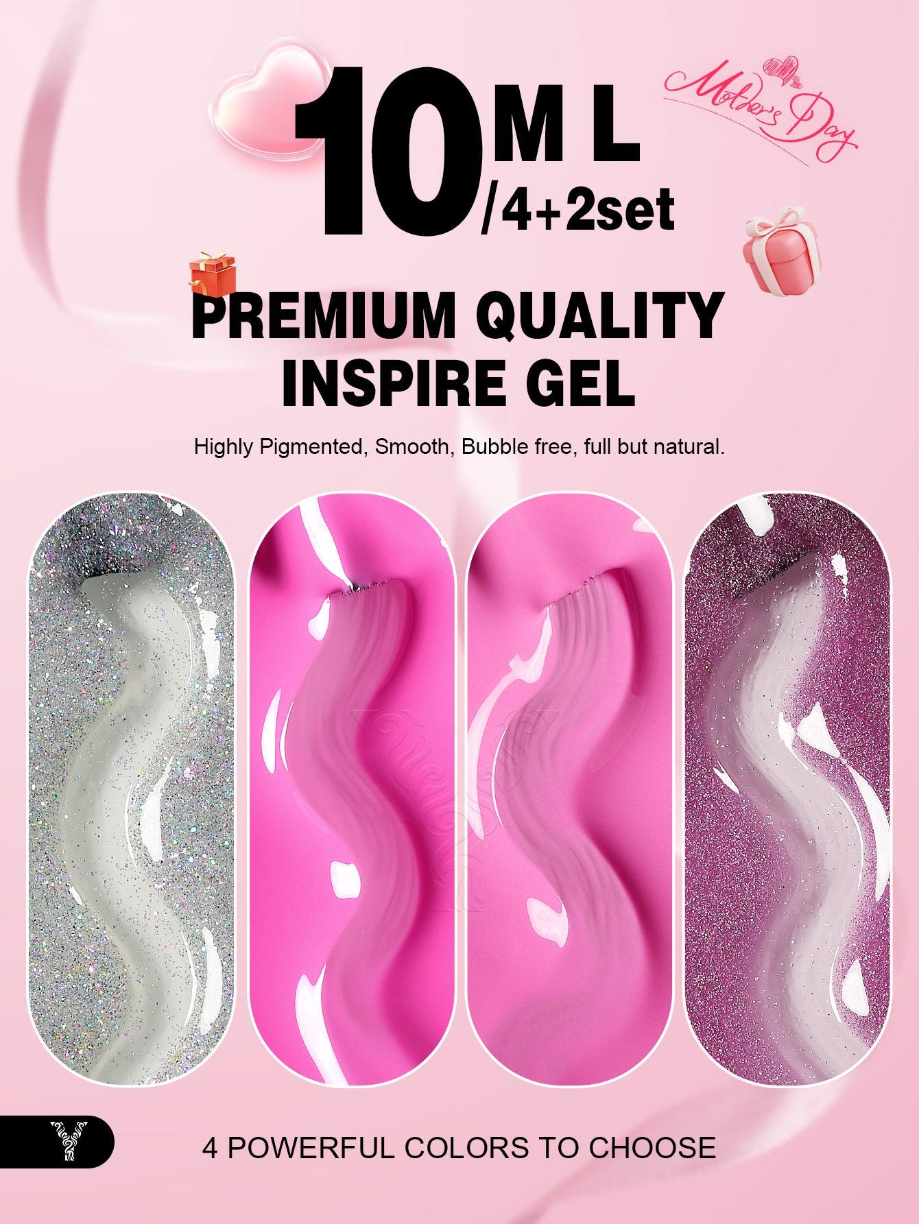 Pink Series-6PCS Gel Nail Polish Set