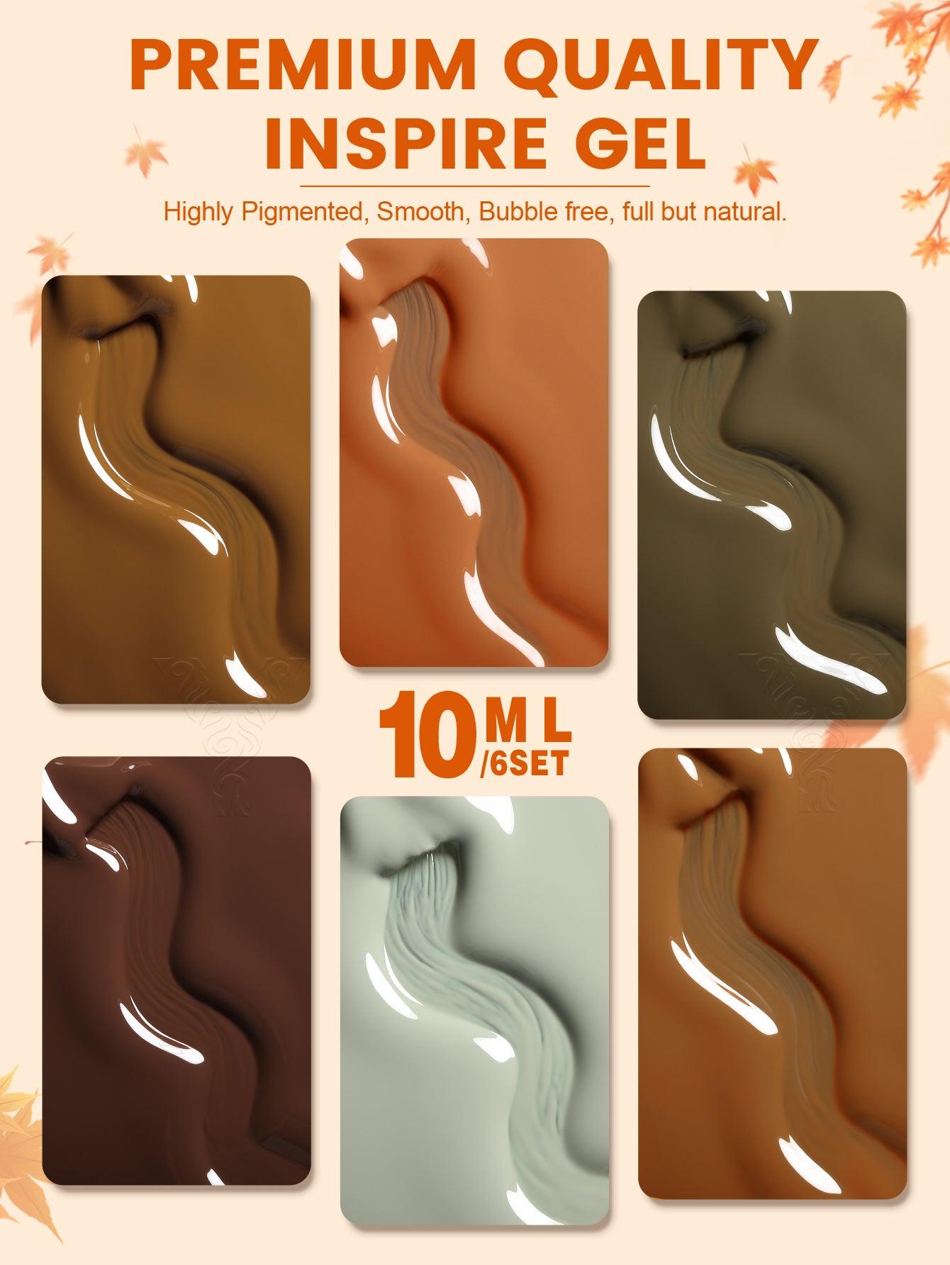 Autumn Series-6 PCS Gel Polish Set