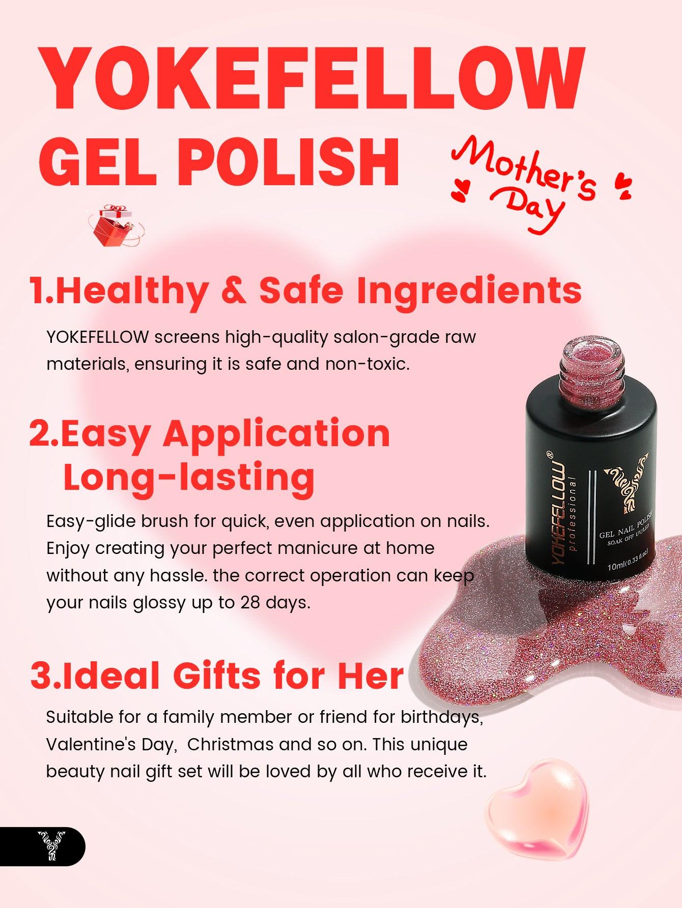 Pink Series-6 Colors Gel Polish Set