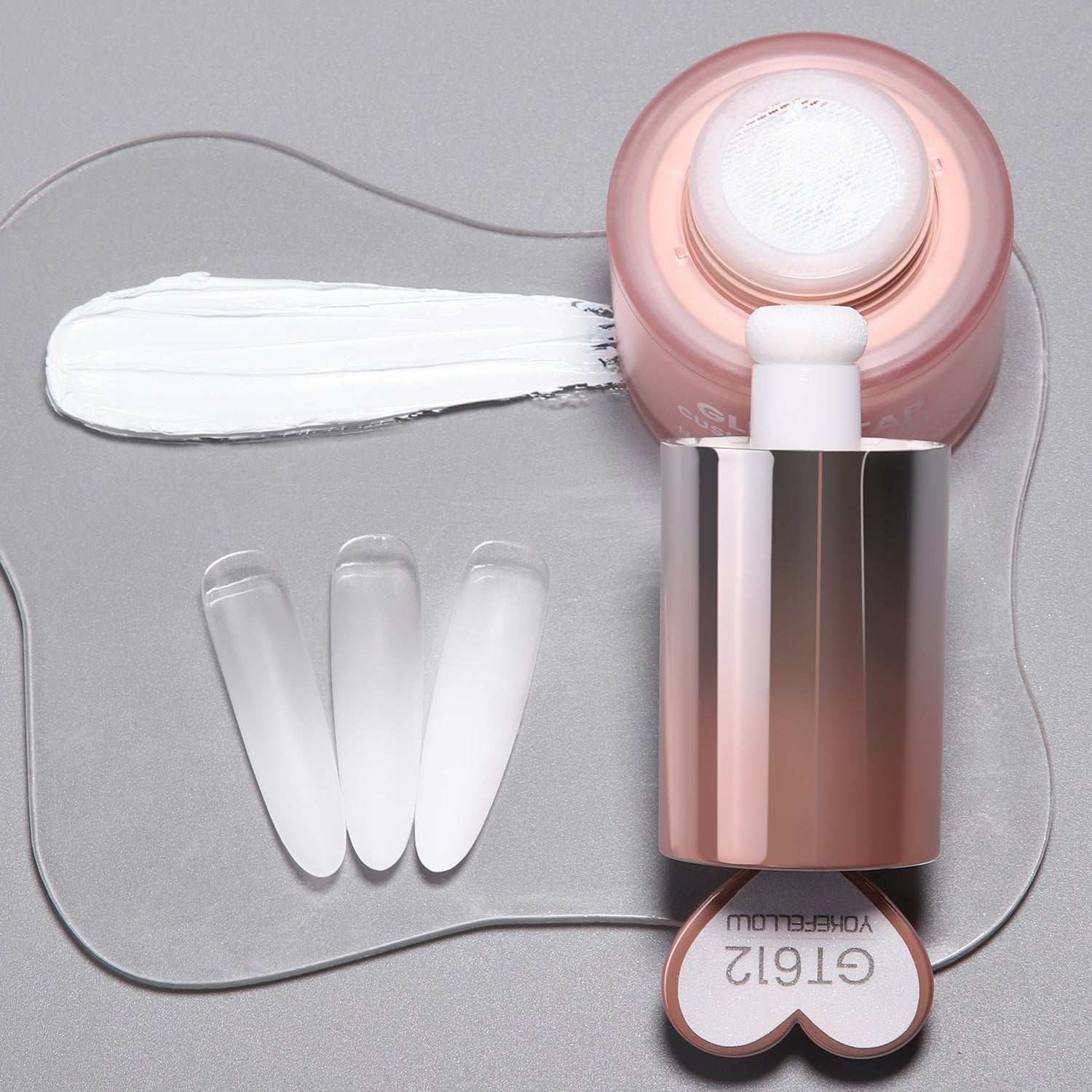 YOKEFELLOW GleamTap Cushion Ombre Painting Gel-GT612