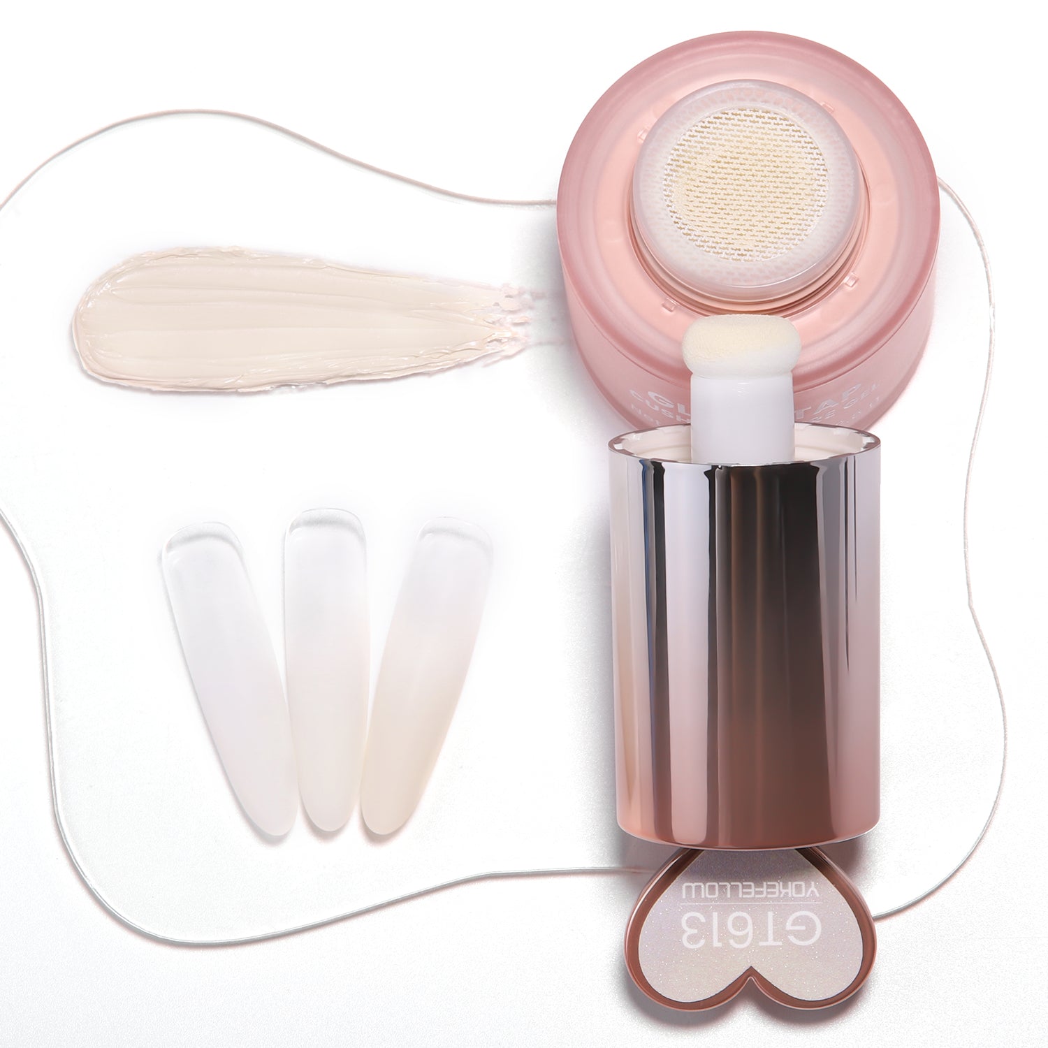 YOKEFELLOW GleamTap Cushion Ombre Painting Gel-GT624