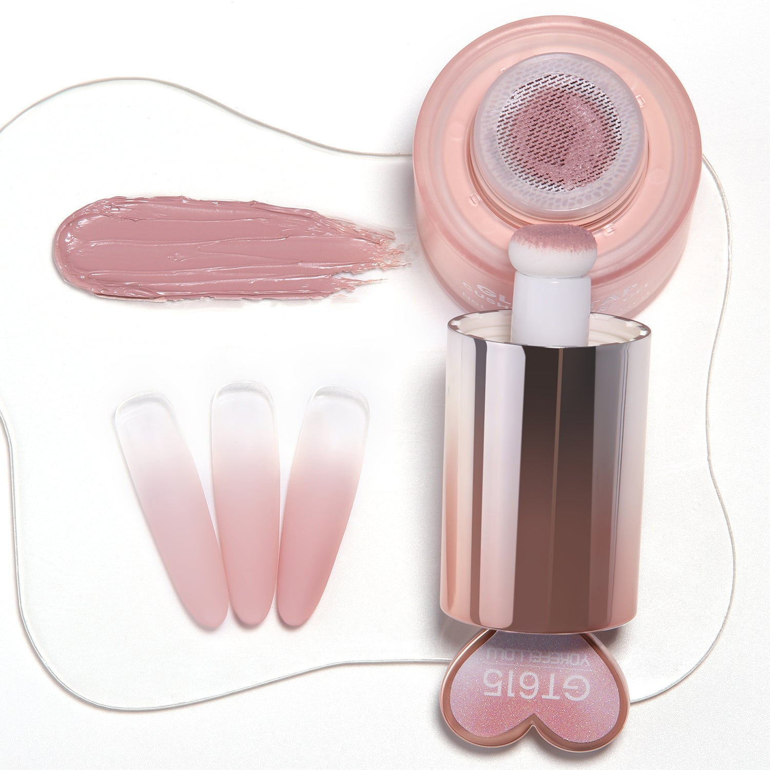 YOKEFELLOW GleamTap Cushion Ombre Painting Gel-GT623
