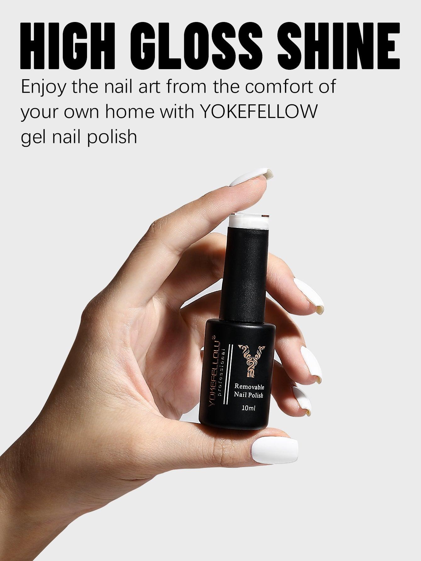 10ML Gel Polish-White - YokefellowBeauty