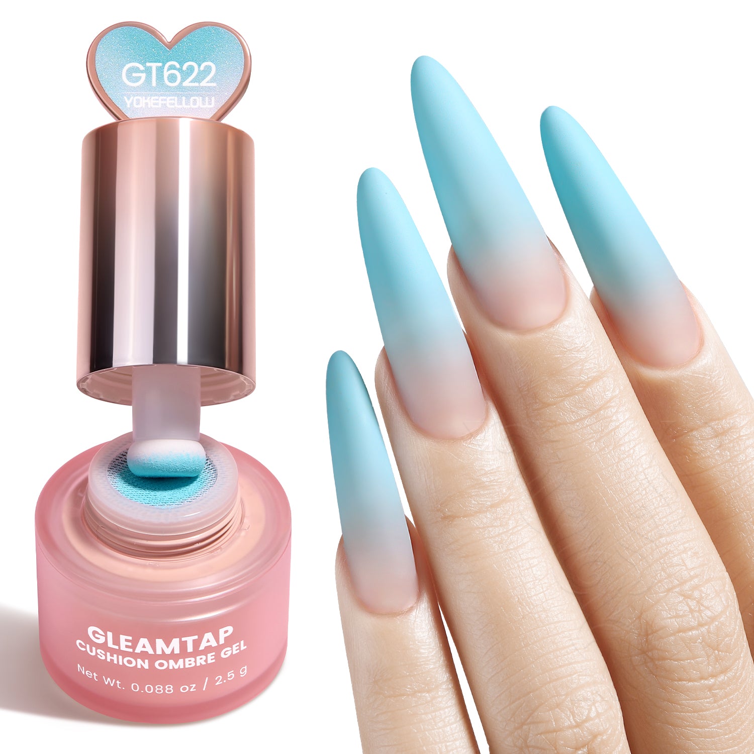 GleamTap Cushion Ombre Painting Gel Kits-GTKIT-OB2