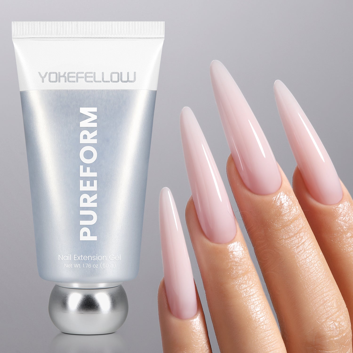 50G Pureform Nail Extension Gel-PF03(Baby Pink)