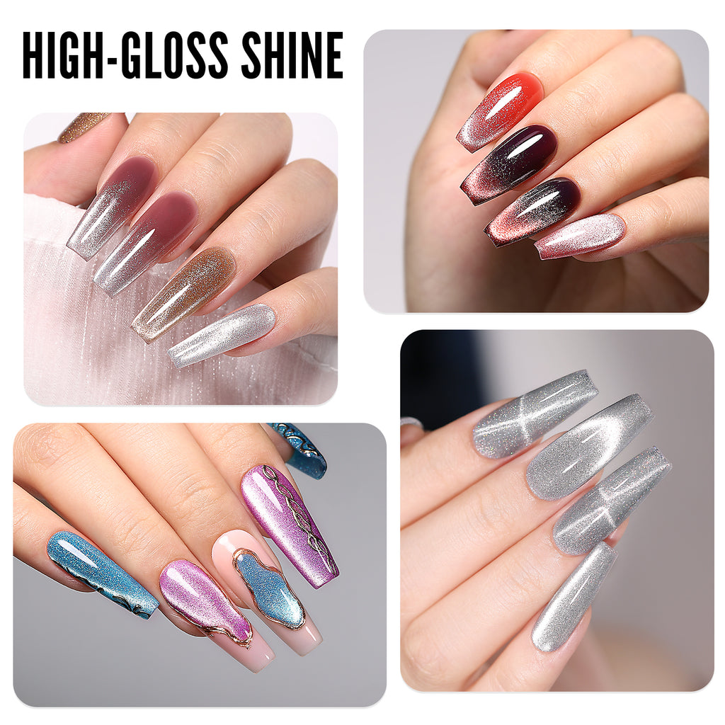 Cat Magnetic Series-6 Colors Gel Polish Set - YokefellowBeauty