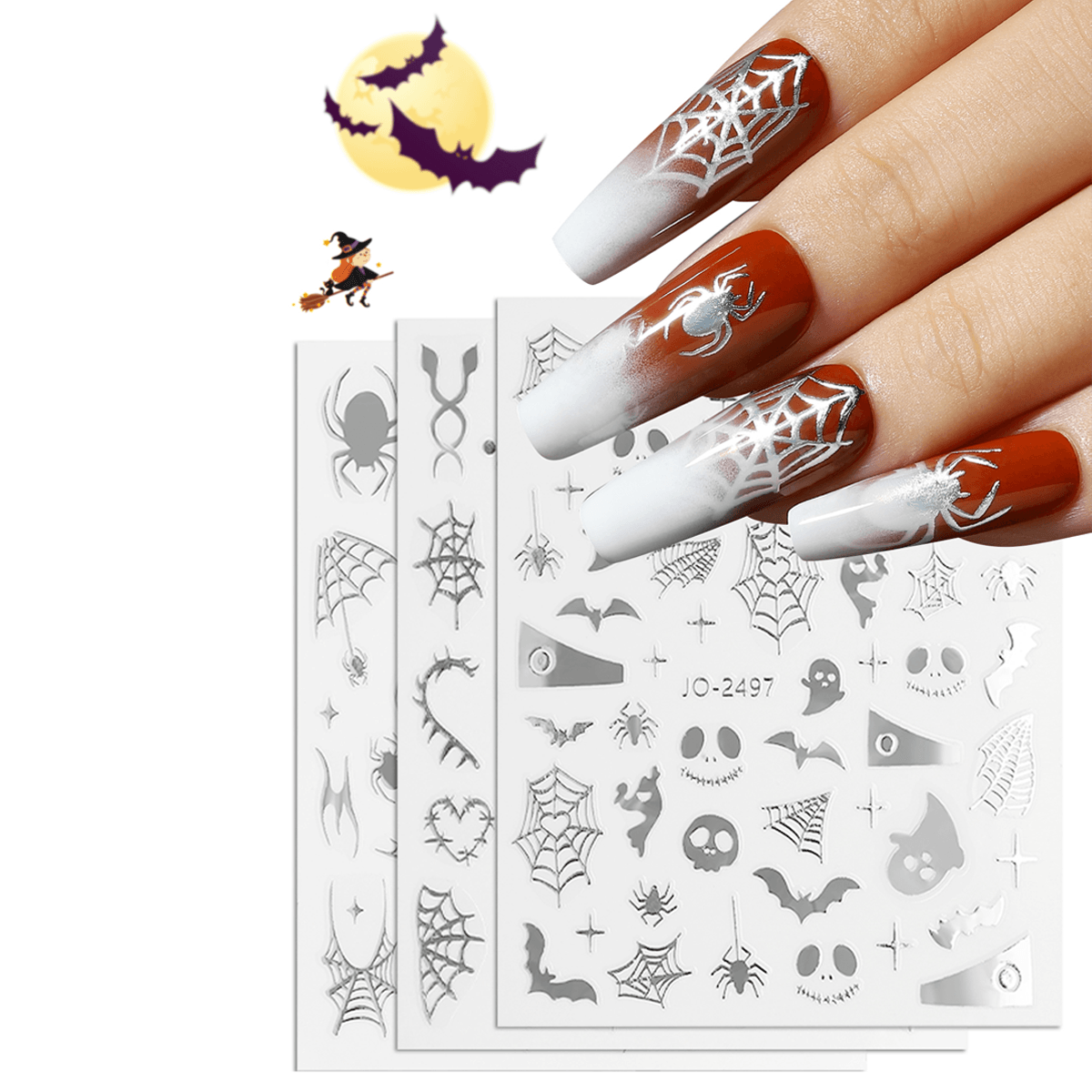Nail Art Sticker for Halloween