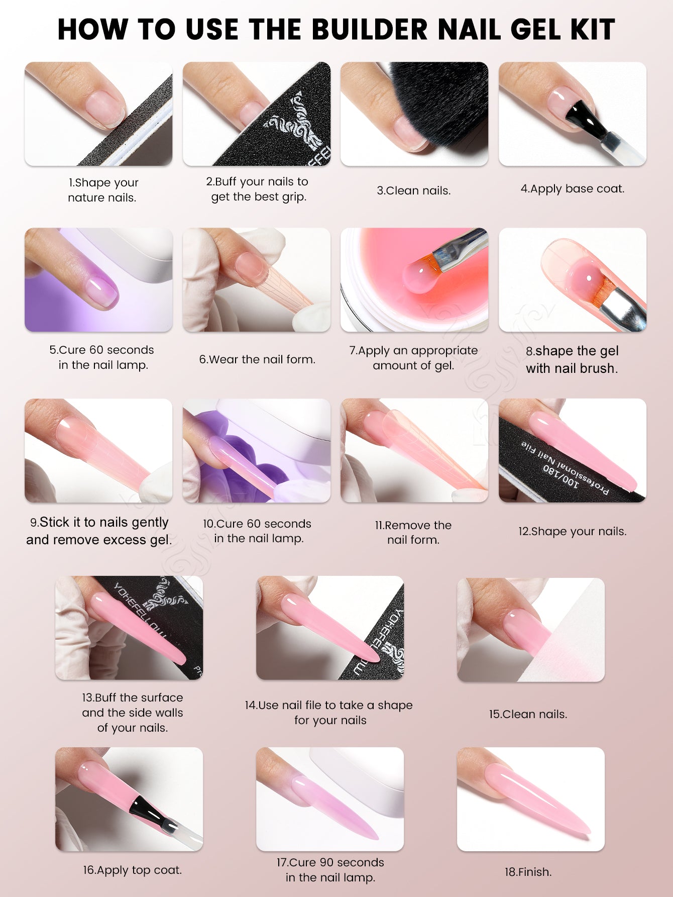 Gel constructor 50G-YMH07