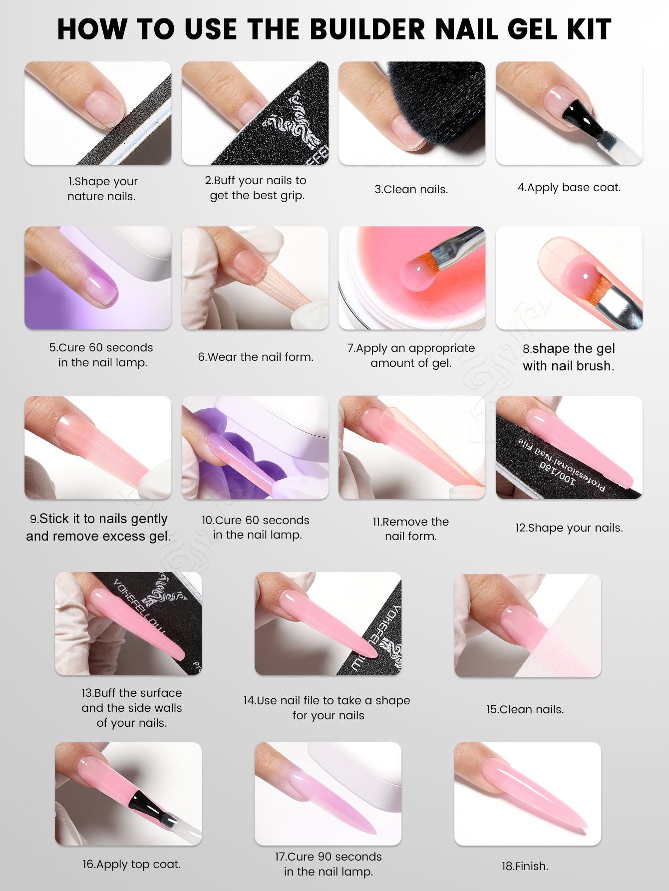 15G Nail Hard Extension Gel-YMH29
