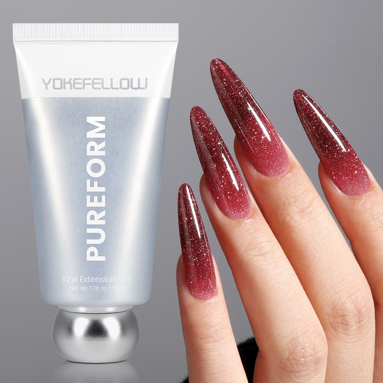 50G Pureform Nail Extension Gel-PF07(Sweet Berry)