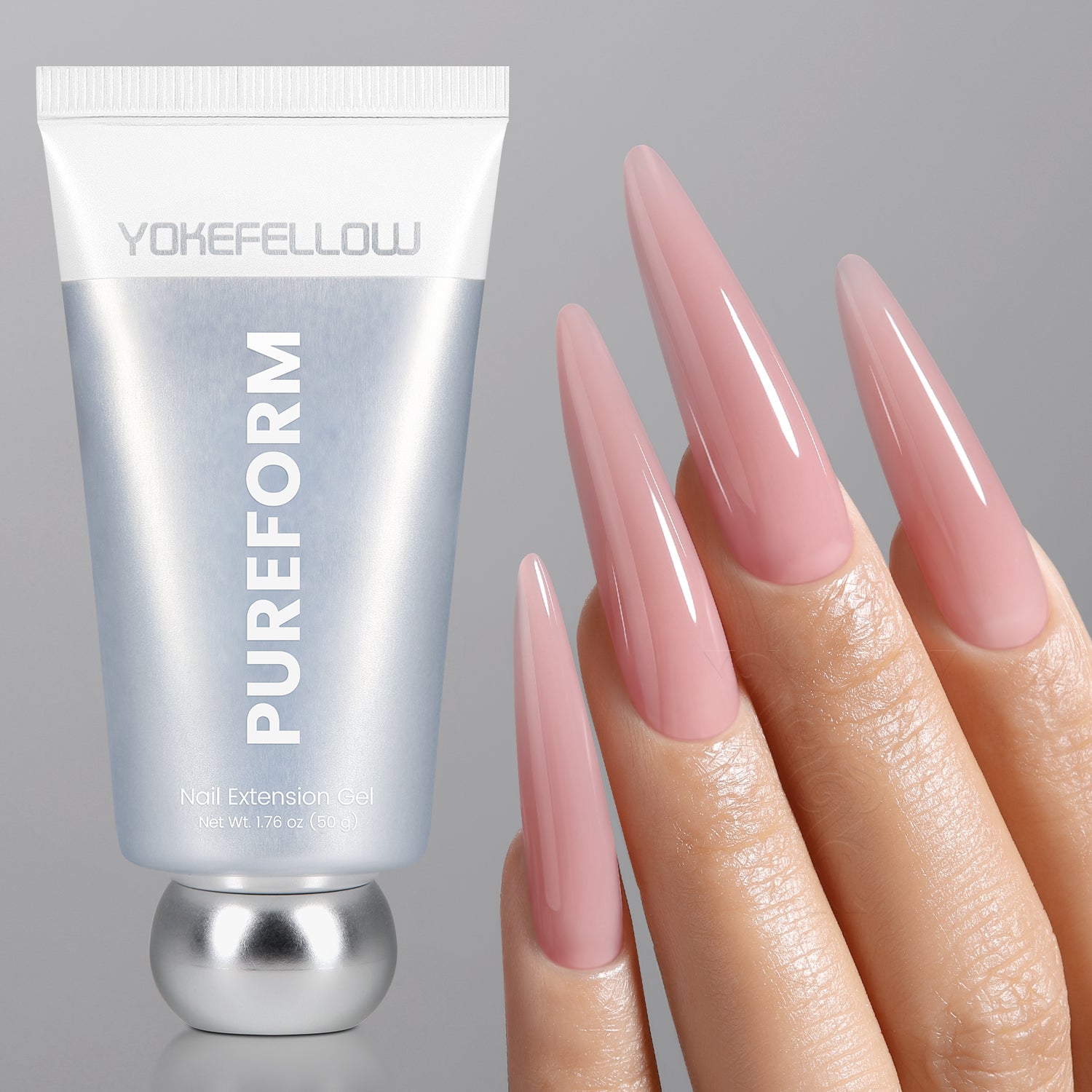 50G Pureform Nail Extension Gel-PF01(Crystal Clear)