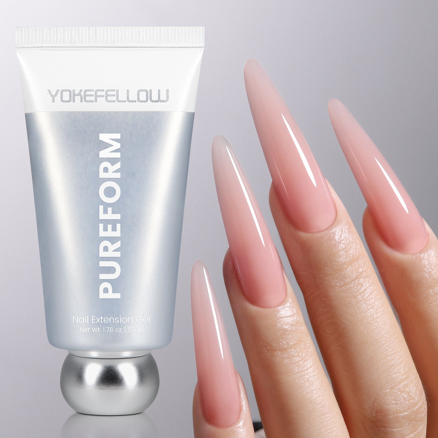 50G Pureform Nail Extension Gel-PF01(Crystal Clear)