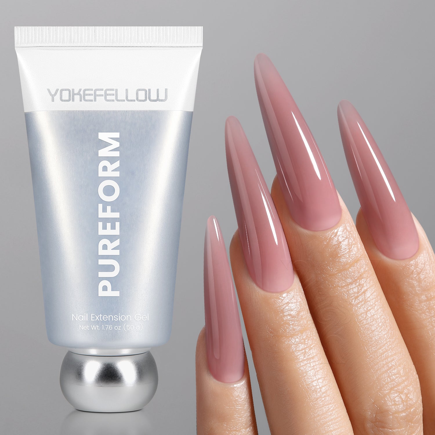 50G Pureform Nail Extension Gel-PF05(Smoky Rose)