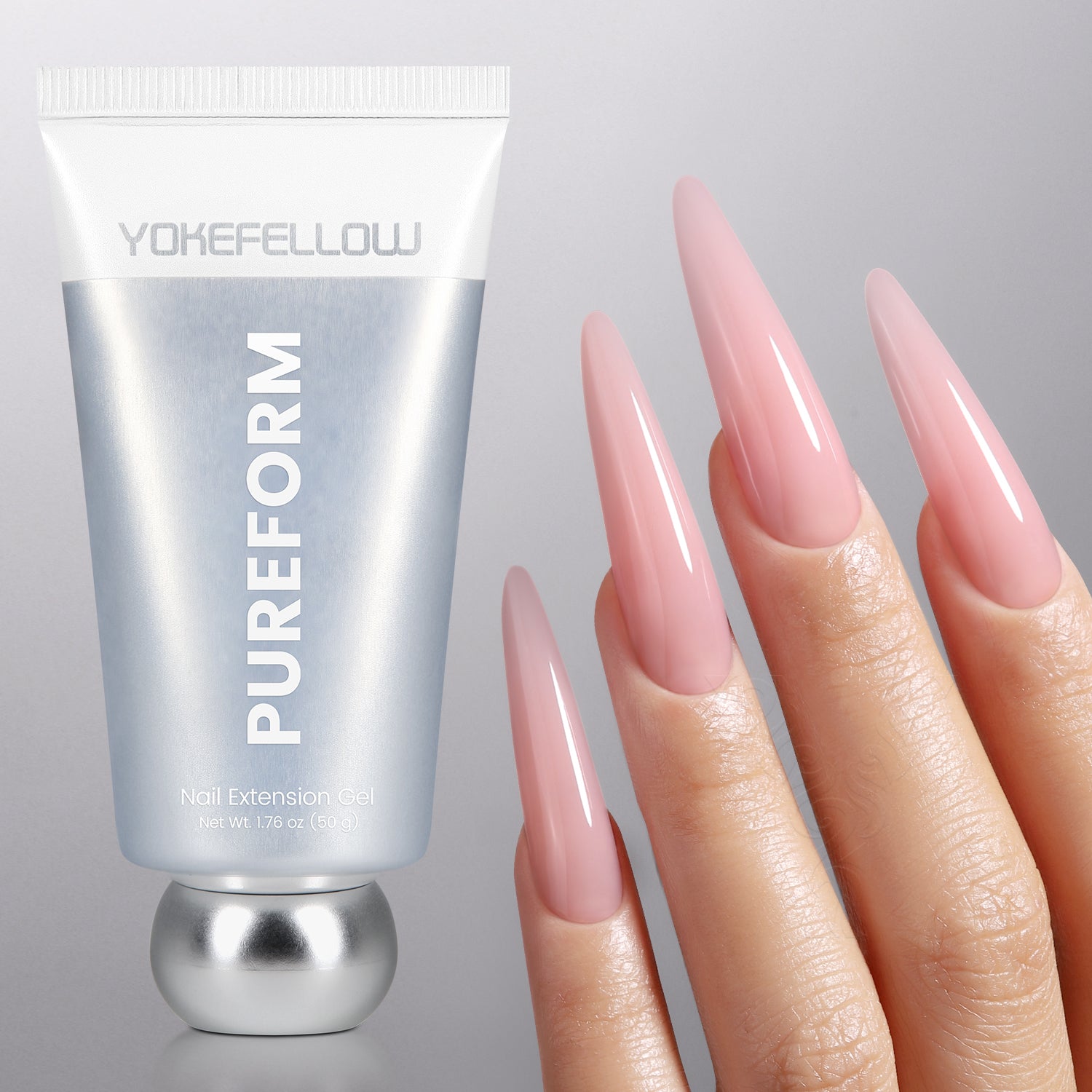 50G Pureform Nail Extension Gel-PF01(Crystal Clear)
