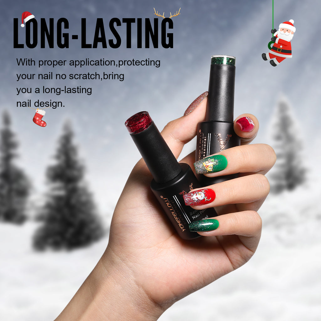 Christmas Series-6 Colors Gel Polish Set - YokefellowBeauty