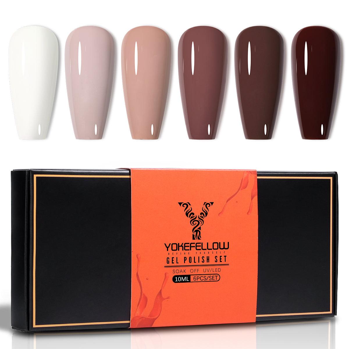 Autumn and Winter Series-6 Colors Gel Polish Set