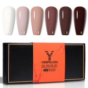 Autumn and Winter Series-6 Colors Gel Polish Set