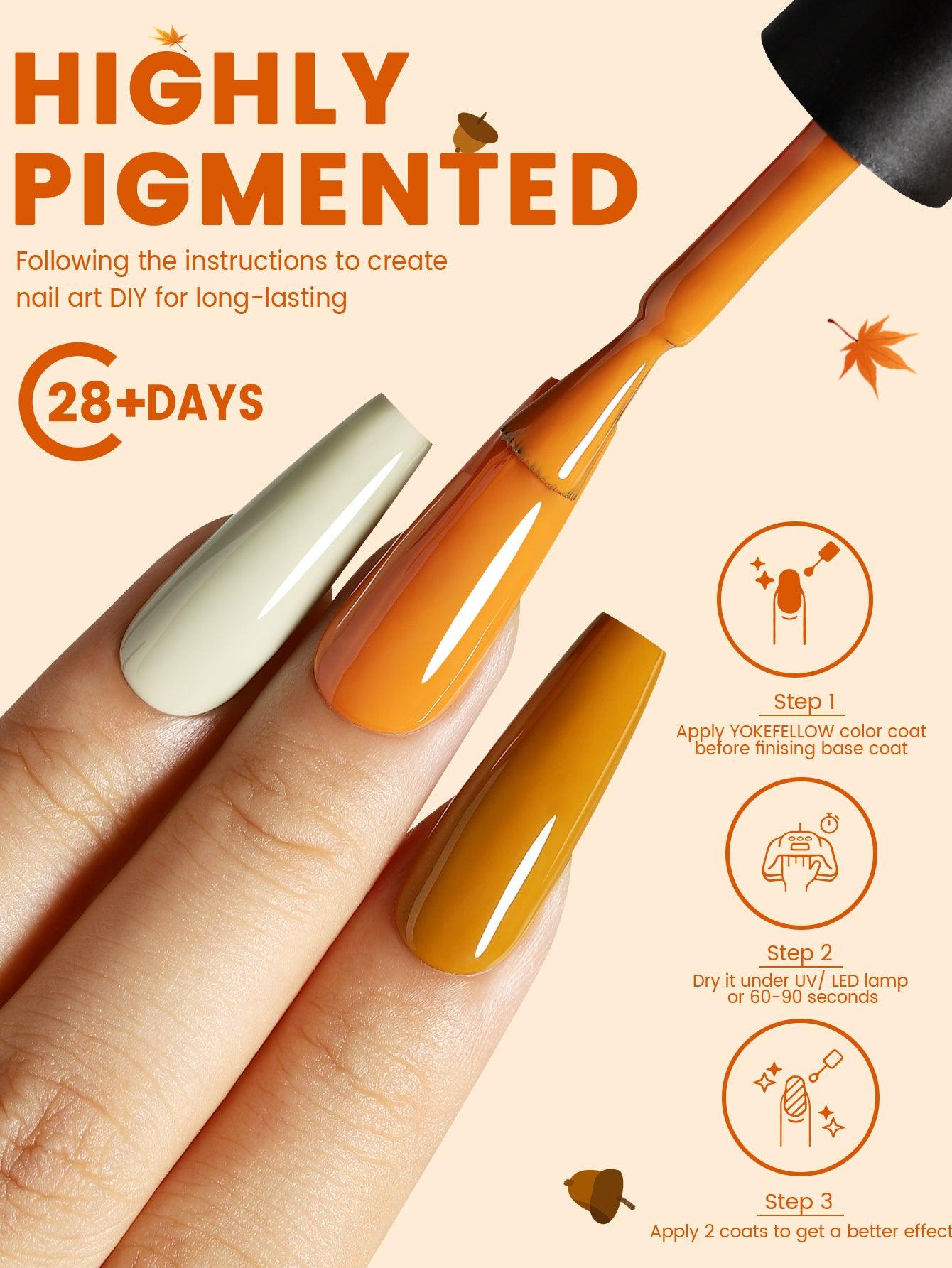 Autumn Series-6 PCS Gel Polish Set