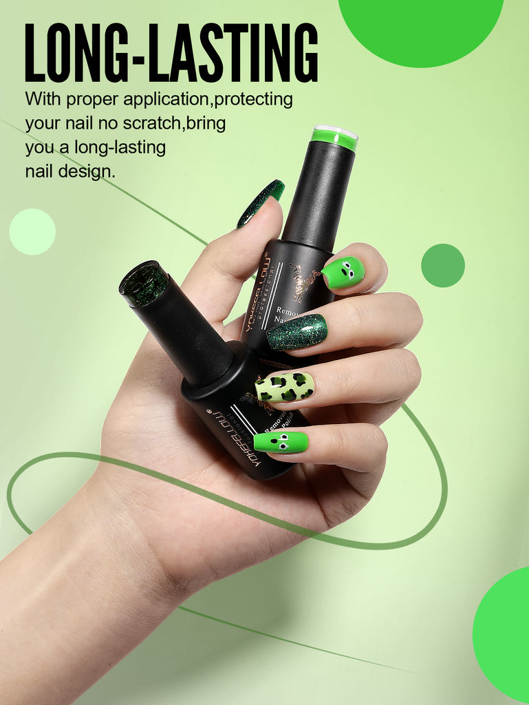 Green Series-6 Colors Gel Polish Set - YokefellowBeauty