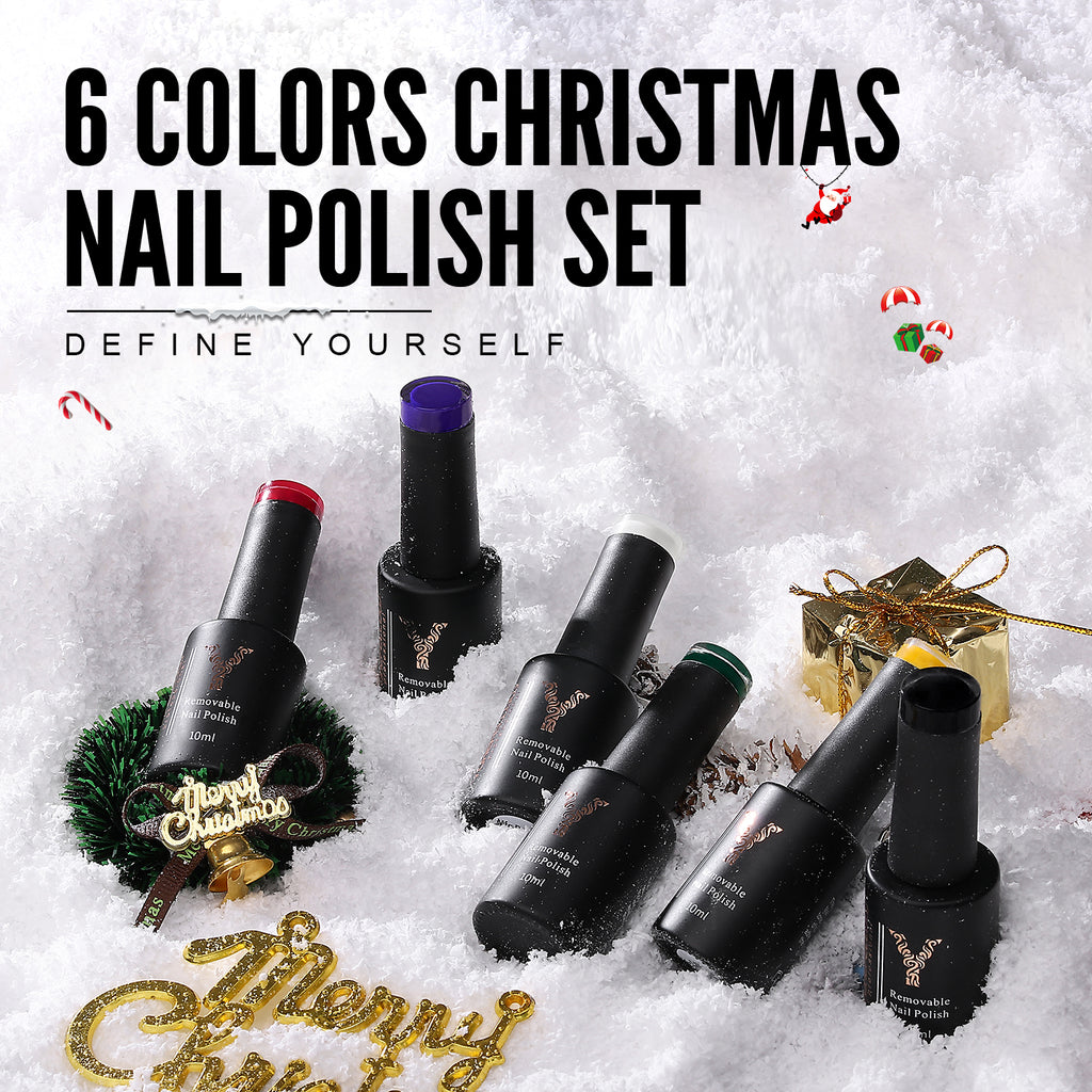 Christmas Series-6 Colors Gel Polish Set - YokefellowBeauty