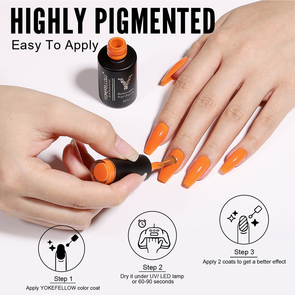 10ML Gel Polish-AB099 - YokefellowBeauty