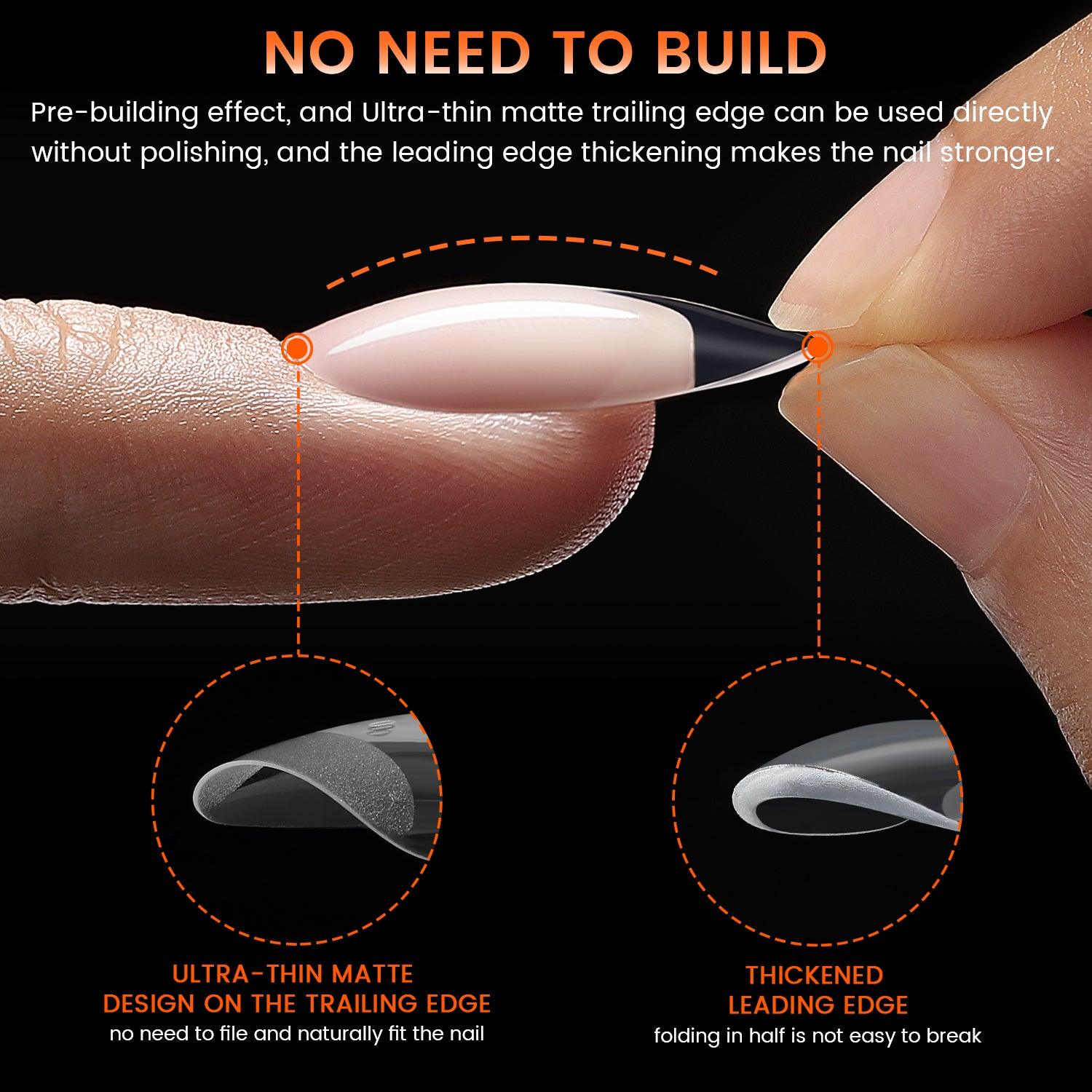 300PCS Pre-building Nail Tips-YK-QT-117