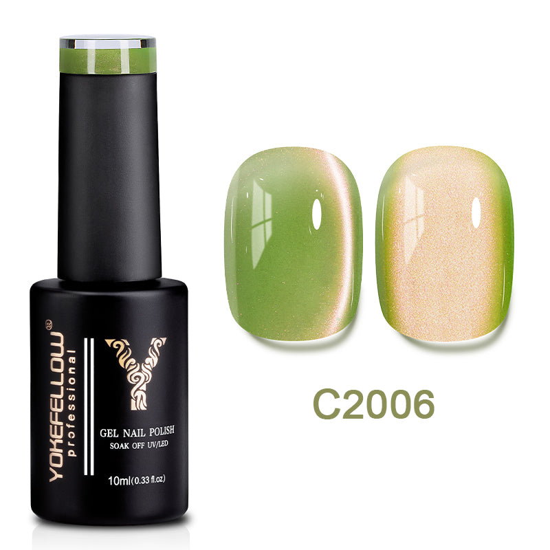 Esmalte de gel magnético para gatos de 10 ml - C2006