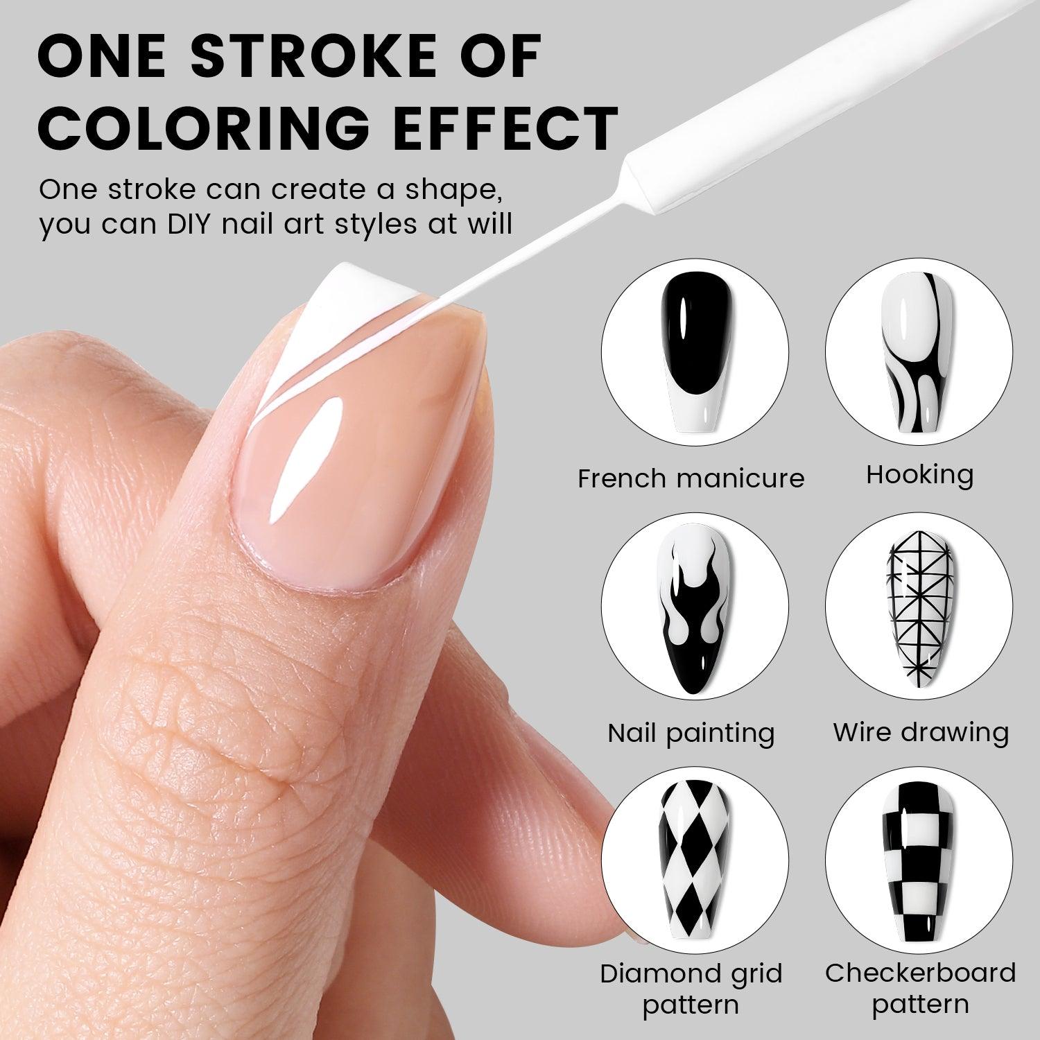 2PCS Gel Art Polish Set