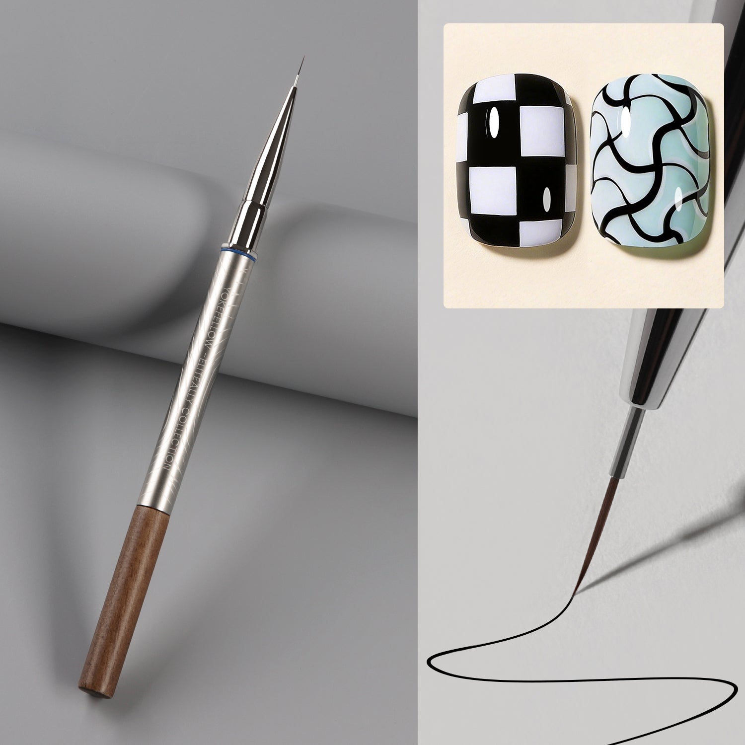 EliteAlly Nail Art Brushes-EA05(LINER-S)