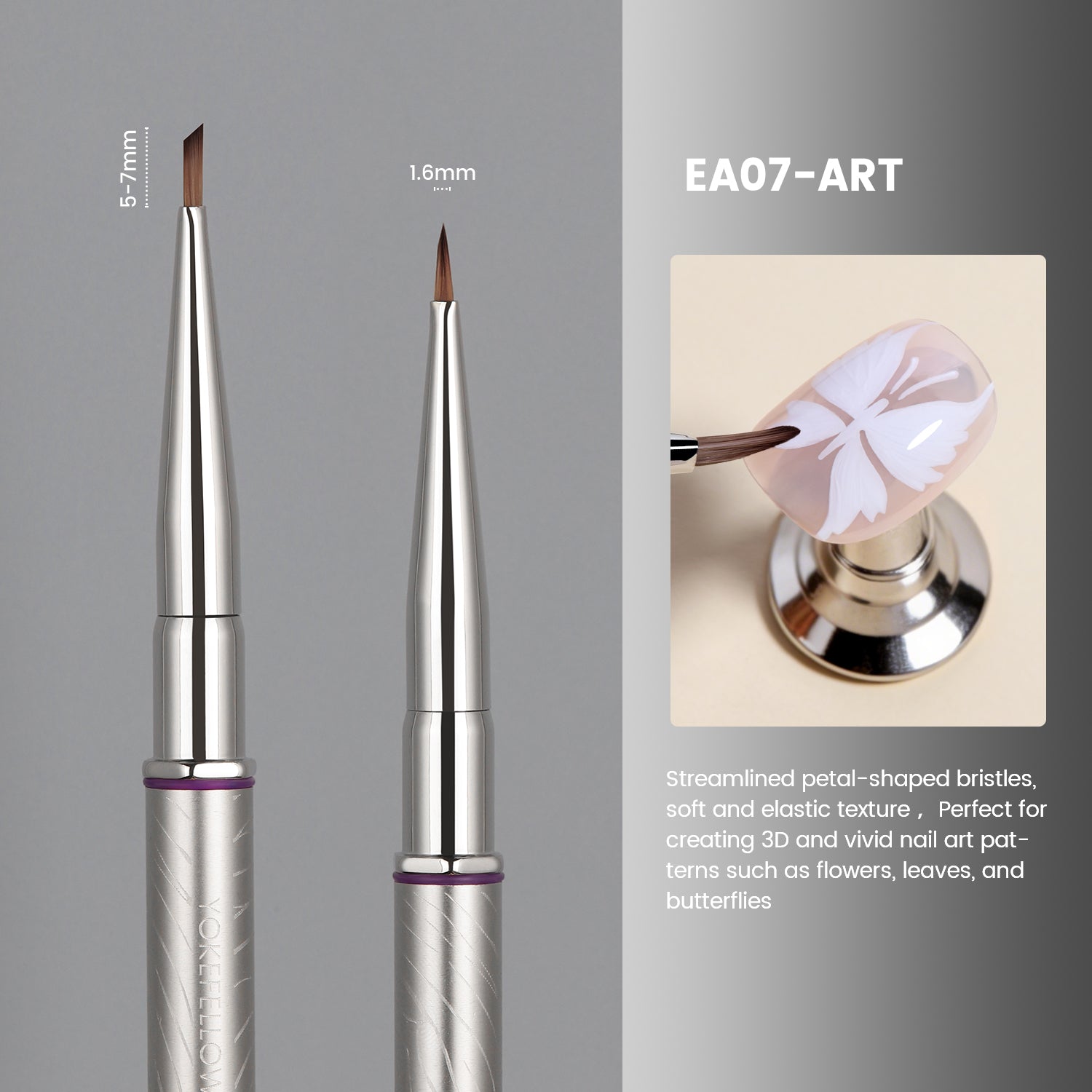 EliteAlly Nail Art Brushes-EA06(LINER-L)