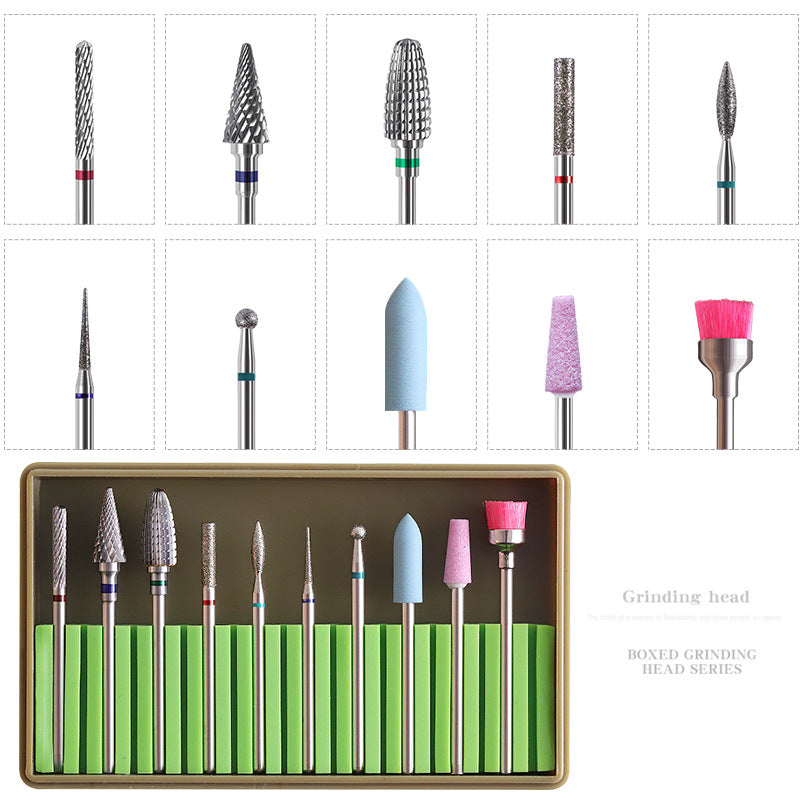 Nail Drill Bits Set-BH01-08 - YokefellowBeauty