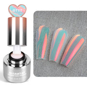 GleamTap Cushion Chrome Nail Powder with Sponges Patting-0.5g-GT111 Afterglow