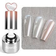 GleamTap Cushion Chrome Nail Powder with Sponges Patting-0.5g-GT211 Magic White