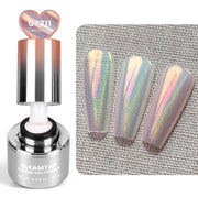 GleamTap Cushion Chrome Nail Powder with Sponges Patting-0.5g-GT311 Pinkstar Prism